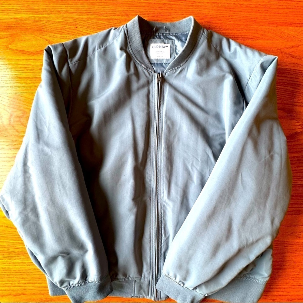 Old Navy Men’s Water Resistant Bomber Jacket Size: 3XLT